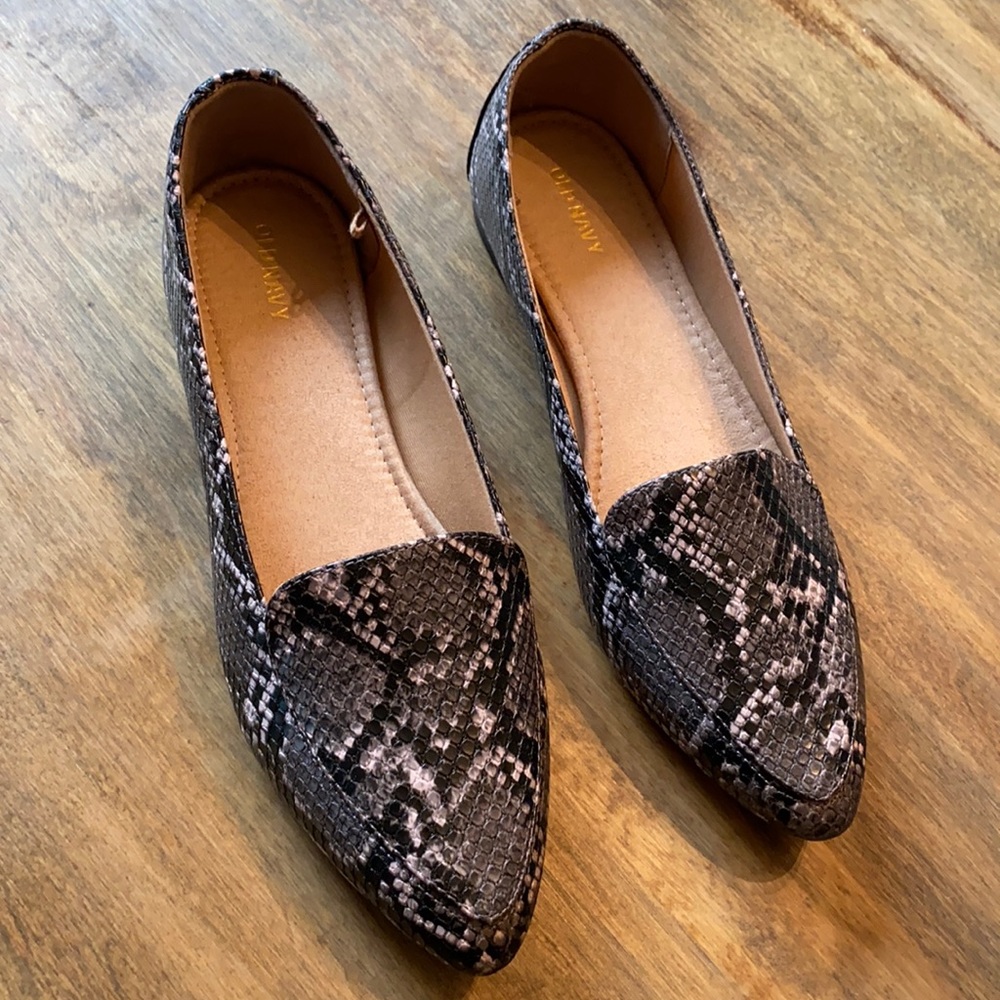 Shoes from Old Navy - Snake Skin Loafers